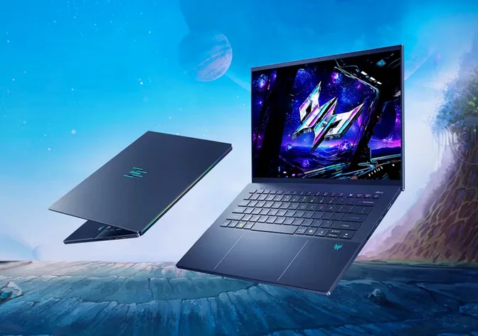Acer Predator Triton 14 AI с тактильным трекпадом, Lunar Lake и легким корпусом выходит на новые рынки