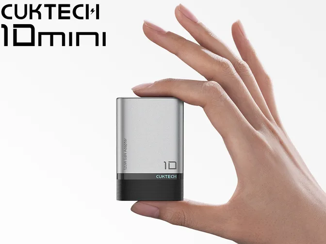 Cuktech 10 Mini - новое компактное зарядное устройство с поддержкой быстрой зарядки 120 Вт