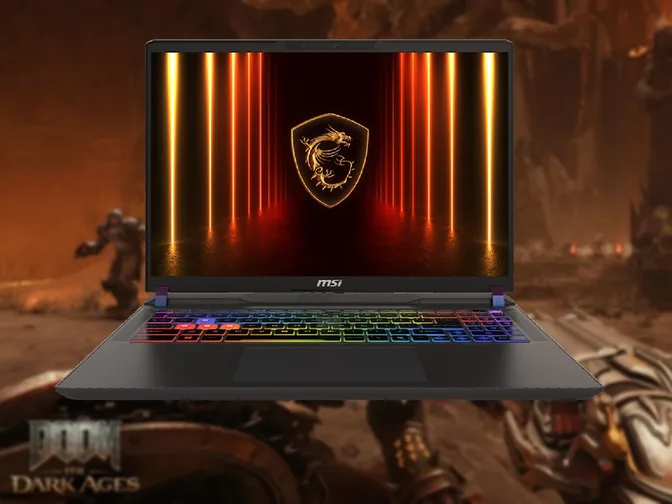 Deal | Получите бесплатно Doom: The Dark Ages и беспроводную мышь Logitech G502 с игровым ноутбуком MSI Vector 16 HX AI RTX 5070 Ti