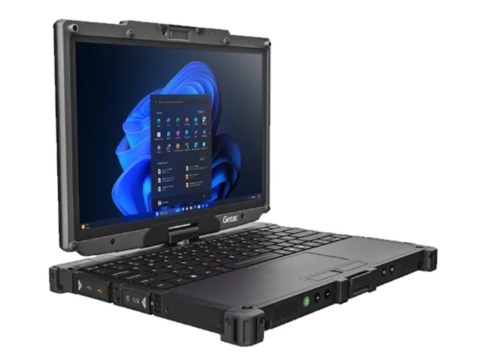 Getac представляет 12,2-дюймовый прочный ноутбук 2-в-1 V120 с процессорами Intel Core Ultra, сенсорным дисплеем с яркостью 1,000 нит, а также устойчивостью к падениям и воде