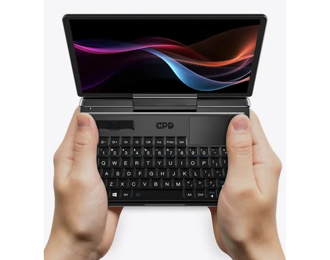 Компактный ноутбук GPD MicroPC 2 получил более быстрый вариант с 8-ядерным процессором Alder Lake-N