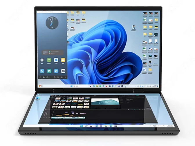 L14: Более дешевое подобие Lenovo Yoga Book имеет два дисплея и поддержку MPP 2.0