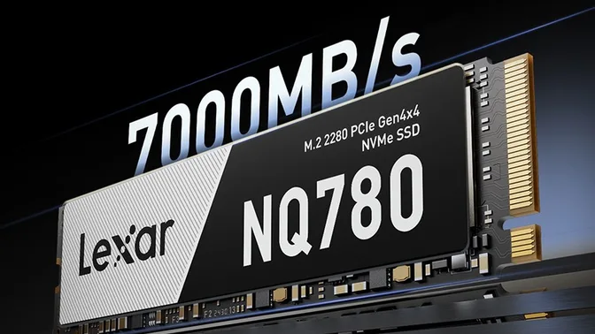 Lexar NQ780 дебютирует в качестве нового твердотельного накопителя PCIe 4x4 для создателей и геймеров