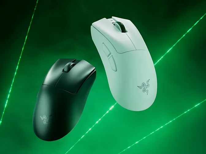 Новая игровая мышь Razer DeathAdder V4 Pro становится полностью оптической благодаря функциональному беспроводному донглу с частотой 8000 Гц
