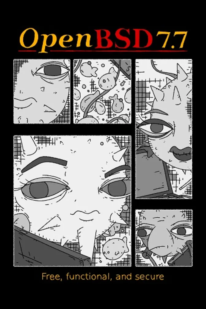 OpenBSD 7.7 улучшает поддержку спящего режима и предлагает новые пользовательские функции