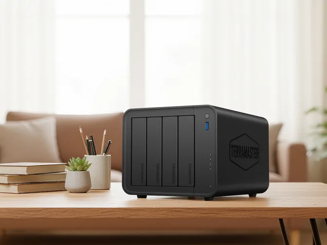 TerraMaster рекламирует новый F4-425 как идеальный домашний NAS для высокопроизводительного потокового вещания 4K